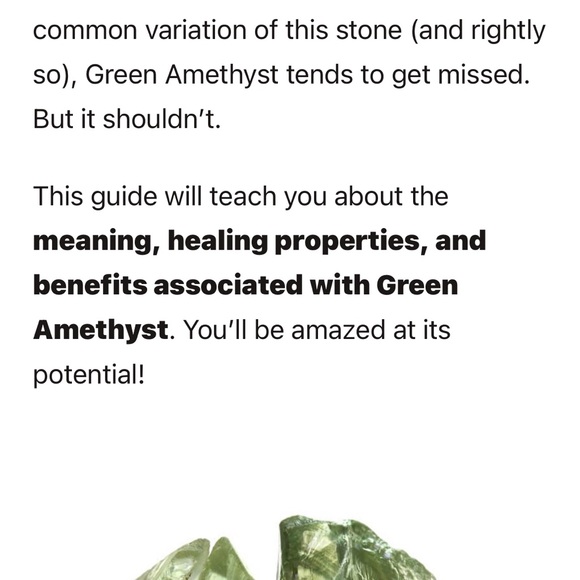 Rare and beautiful Green Amethyst, necklace, and earring set - Picture 11 of 11